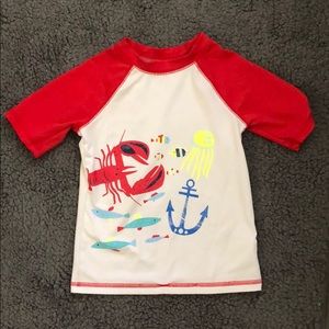 Boys swim shirt size 4T